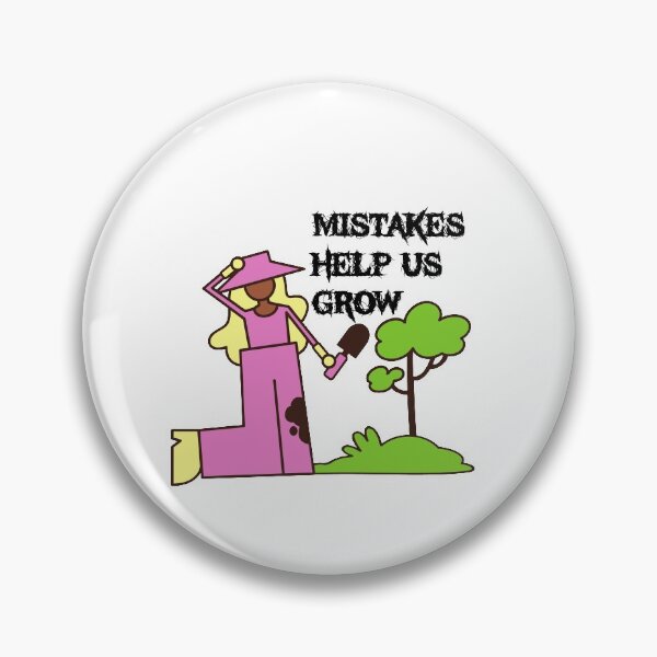 Item preview, MISTAKES HELP US GROW designed and sold by ADDI FRANK.