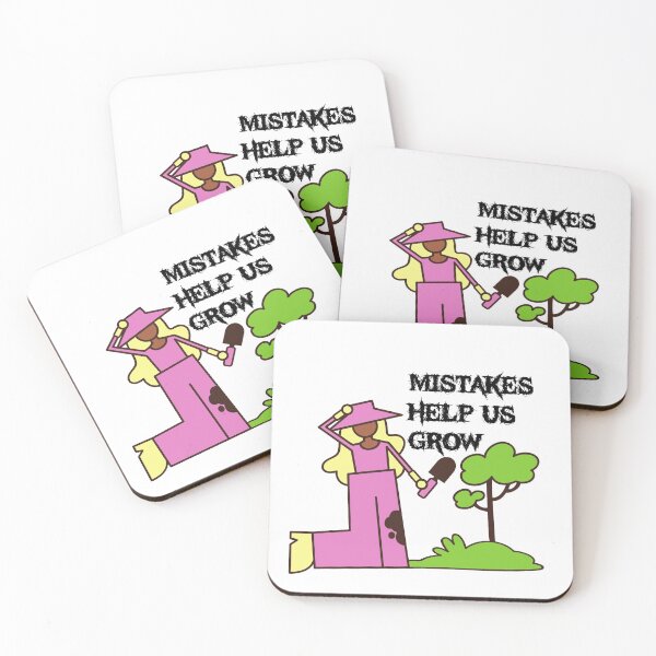 Item preview, MISTAKES HELP US GROW designed and sold by ADDI FRANK.