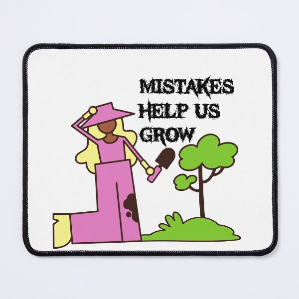 Item preview, MISTAKES HELP US GROW designed and sold by ADDI FRANK.