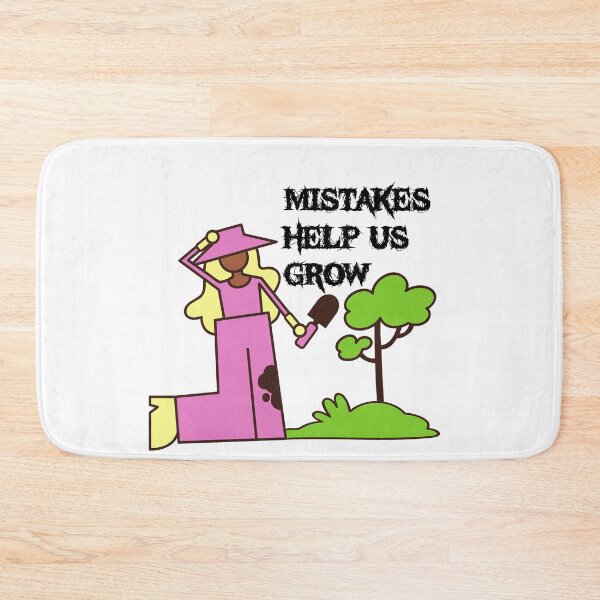 Item preview, MISTAKES HELP US GROW designed and sold by ADDI FRANK.