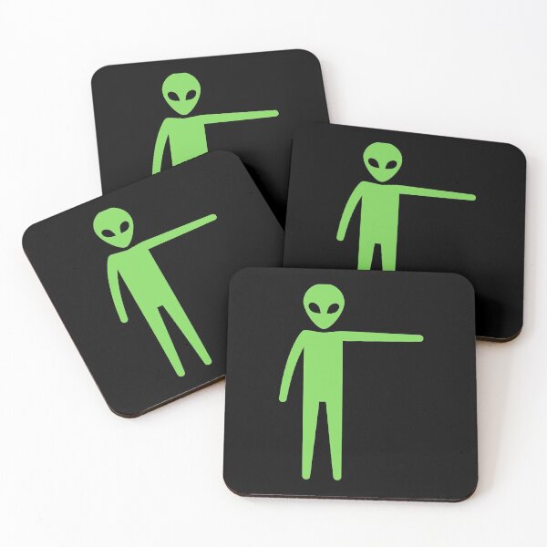 Item preview, Alien Pointing designed and sold by Stickman--.