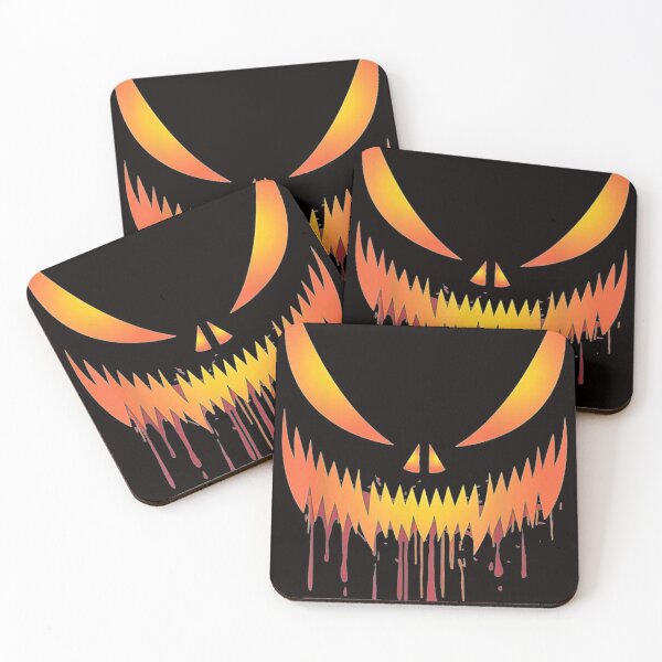Item preview, Scary Halloween Party Pumpkin Face designed and sold by vivavu1984.