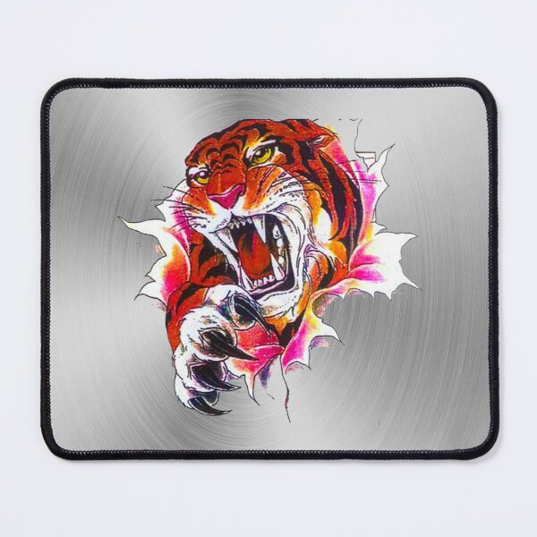 Item preview, fwc 0144 tatoo feline white tiger designed and sold by fred chiea.