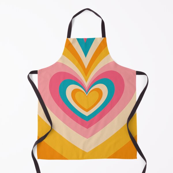 Item preview, Retro Hypnotic Hearts Wallpaper designed and sold by cadinera.