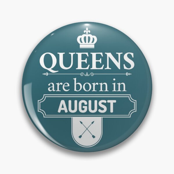 Item preview, Queens Are Born In August | Birthday Gift | designed and sold by Minimalwiz.