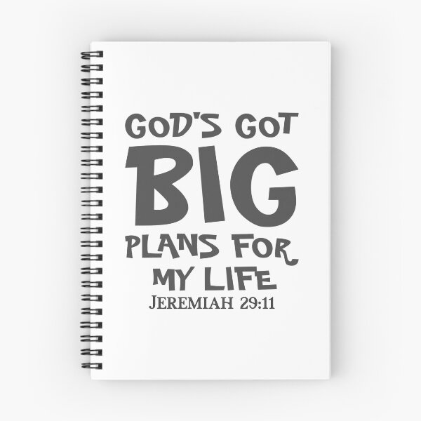 Item preview, Christian Design - God's Got Big Plans for My Life - Bible Verse, Jeremiah 29:11 designed and sold by simplydesignart.
