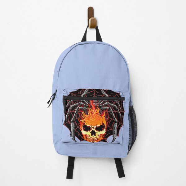 Item preview, skeleton spider with skull flaming designed and sold by diva-design.