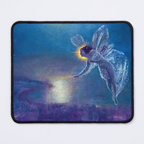 Item preview, SPIRIT OF THE NIGHT IN BLUE  by John Atkinson Grimshaw designed and sold by BulganLumini.