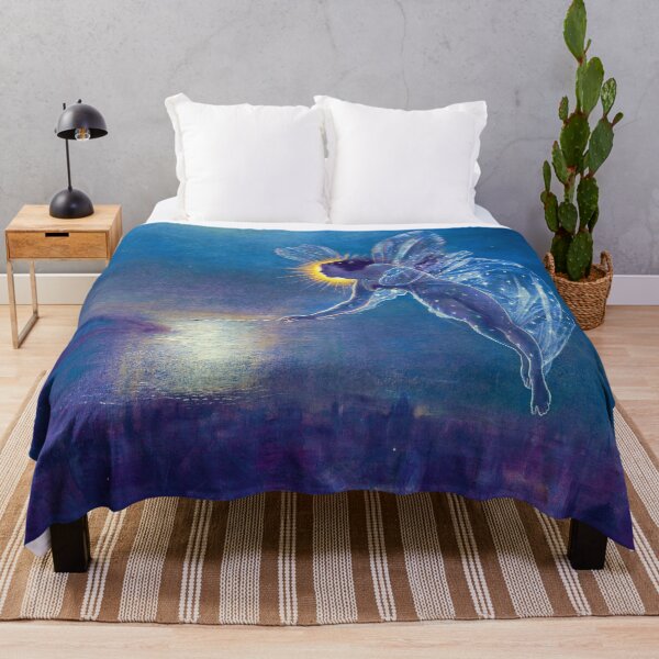 Item preview, SPIRIT OF THE NIGHT IN BLUE  by John Atkinson Grimshaw designed and sold by BulganLumini.