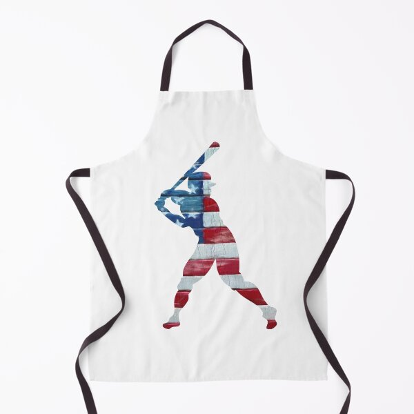 Item preview, American flag baseball sticker - no outline designed and sold by MABbluefields.