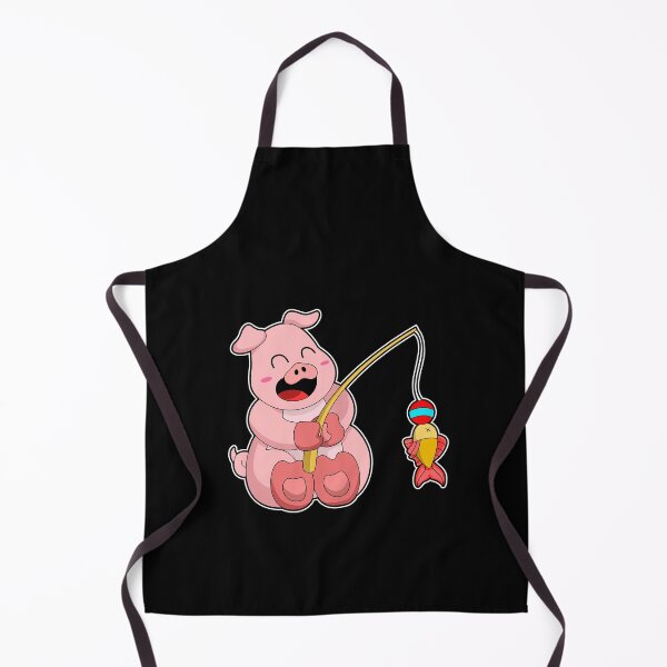 Item preview, Pig Angler Fish Fishing designed and sold by Snabdesign84.