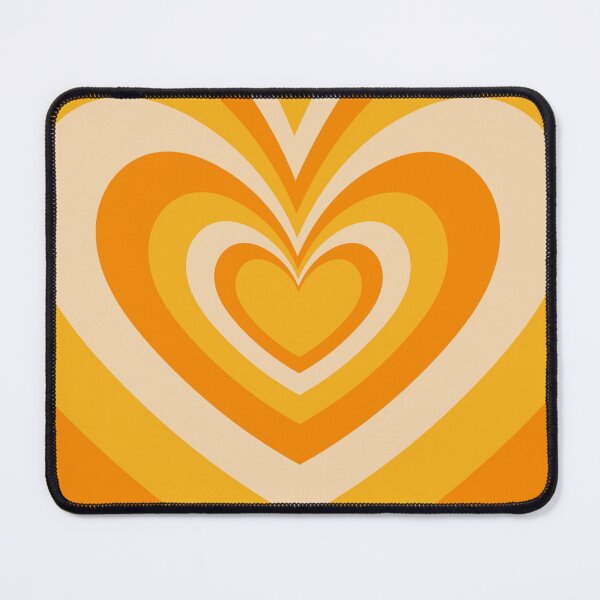 Item preview, Kaleidoscope of Beating Hearts (yellow + orange + beige) designed and sold by cadinera.