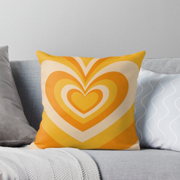 Item preview, Kaleidoscope of Beating Hearts (yellow + orange + beige) designed and sold by cadinera.