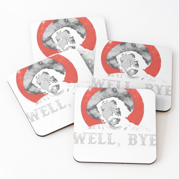 Item preview, Well, Bye in white stencil Classic designed and sold by childhoodgrab.
