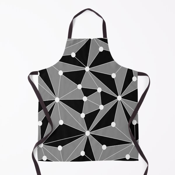 Item preview, Abstract geometric pattern - gray, black and white. designed and sold by K.S ART.