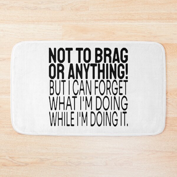 Item preview, NOT TO BRAG OR ANYTHING designed and sold by hajar1405.
