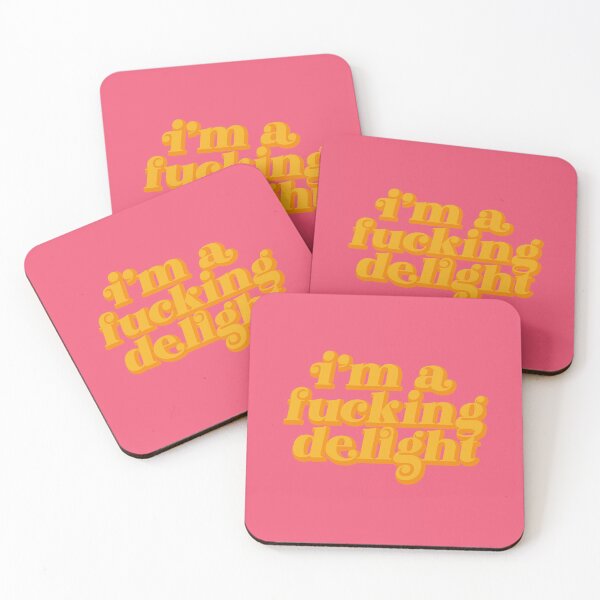 Item preview, I Am A Fucking Delight Funny Quote  designed and sold by cadinera.
