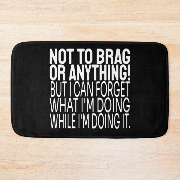 Item preview, NOT TO BRAG OR ANYTHING designed and sold by hajar1405.