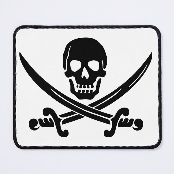 Item preview, Skull With Two Swords designed and sold by arteesketch.