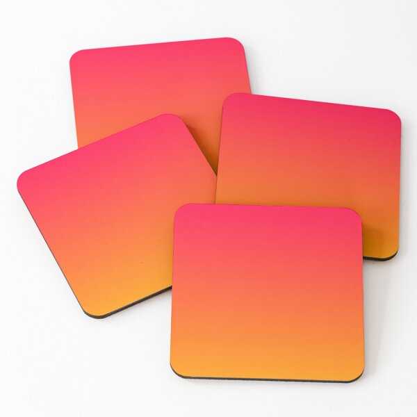 Item preview, Neon Pink & Orange Gradient designed and sold by Moonshine Paradise.