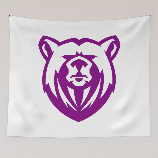 Item preview, Purple Bear Head designed and sold by DarkHumorstore.
