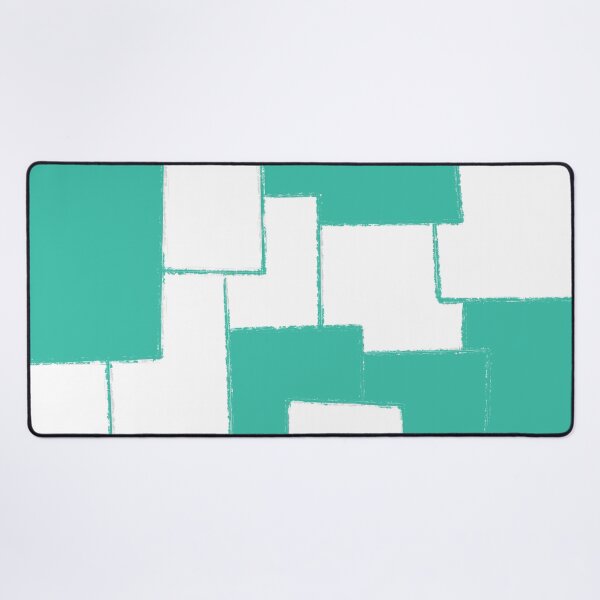 Item preview, Green and White Tiles designed and sold by A.X. Bates.