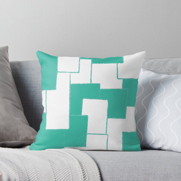 Item preview, Green and White Tiles designed and sold by A.X. Bates.