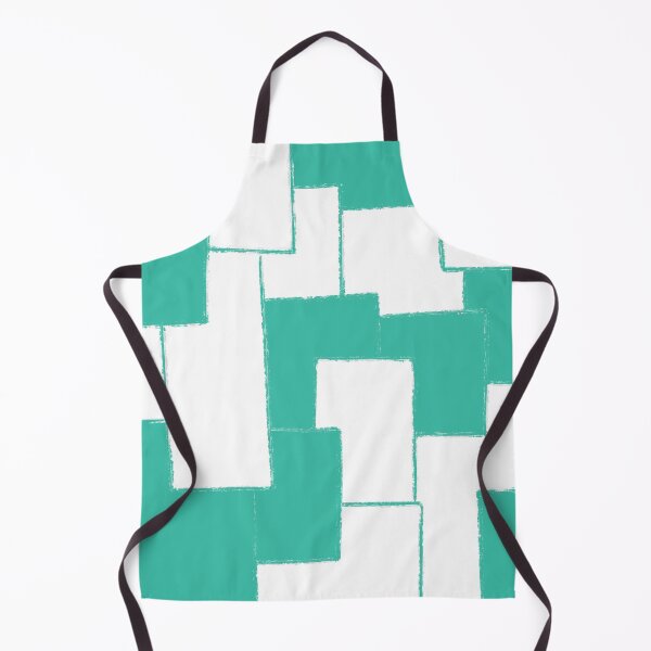Item preview, Green and White Tiles designed and sold by A.X. Bates.