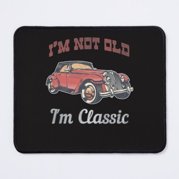 Item preview, I'm Not Old I'm Classic - Retro Car Design Fun Vintage 50s 60s 70s Gift American Old Car Tee designed and sold by RZFDesign.
