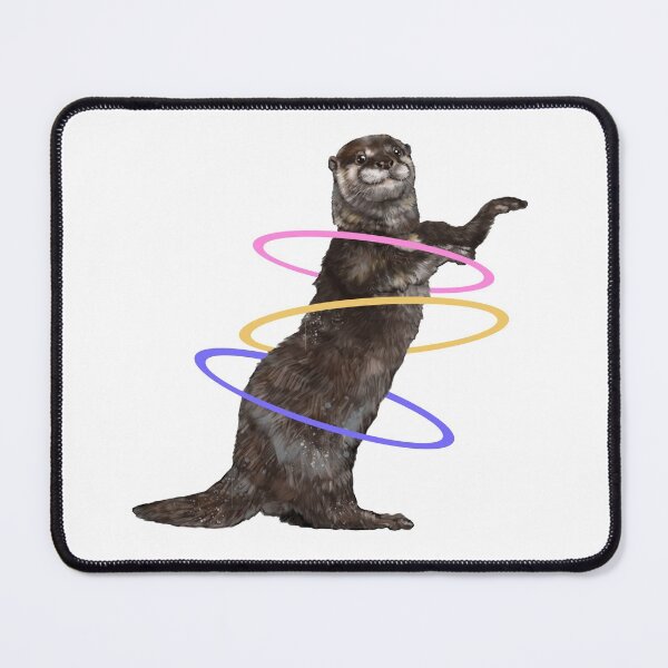 Item preview, Hula Hooping Otter designed and sold by bignosework.