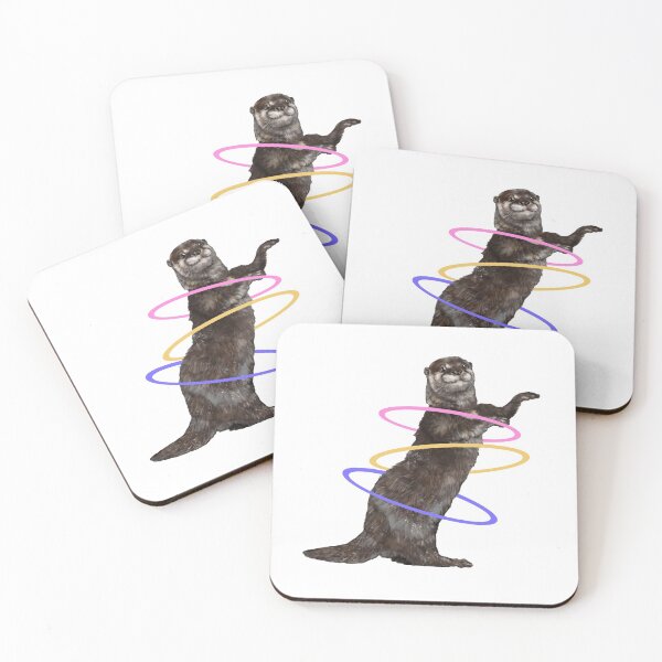 Item preview, Hula Hooping Otter designed and sold by bignosework.
