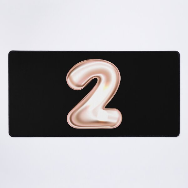 Item preview, Rose Gold Balloon Number Two designed and sold by Alicia Chee.