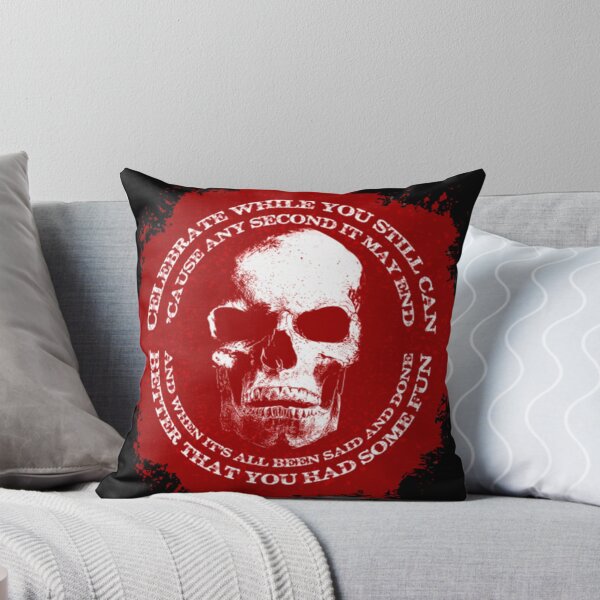 Item preview, No One Lives Forever Red - Skull -|Perfect Gift designed and sold by danitafea.