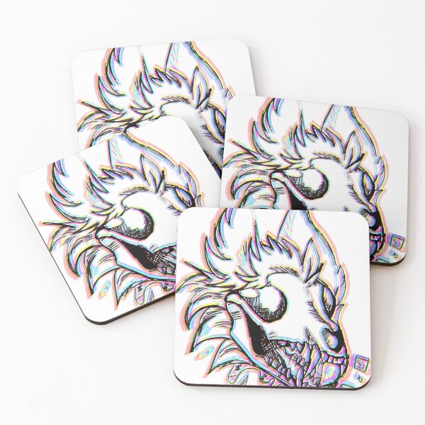 Item preview, Trippy furry skulldog  designed and sold by paintingflames.