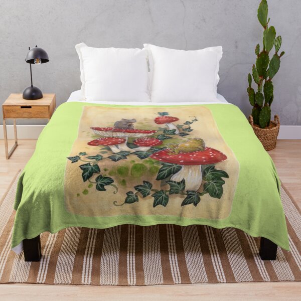 Item preview, Mouse, Frog and Mushrooms designed and sold by iamdesigns14.