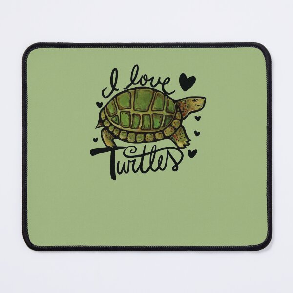 Item preview, I Love Turtles designed and sold by FrictionMaxxing.