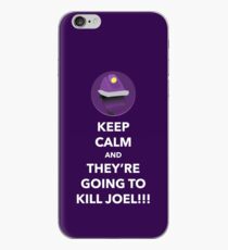 THEY'RE GOING TO KILL JOEL!!! (Purple Case) iPhone Case