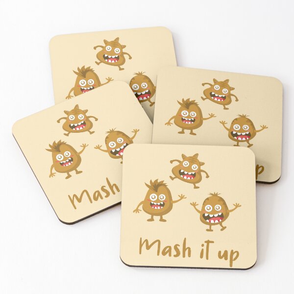 Item preview, Mash It Up. Cute Potato Spuds designed and sold by Rebel-Design.
