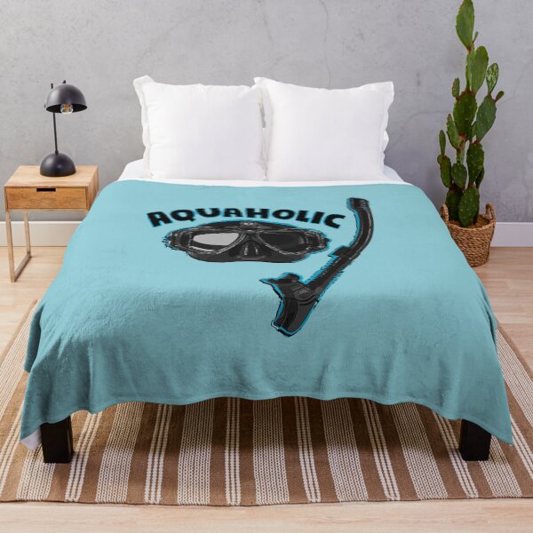 Item preview, Aquaholic Swim Mask and Snorkel for Swimmers & Ocean Explorers designed and sold by Sky1I.