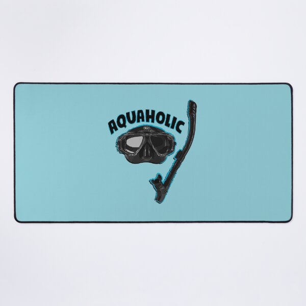 Item preview, Aquaholic Swim Mask and Snorkel for Swimmers & Ocean Explorers designed and sold by Sky1I.
