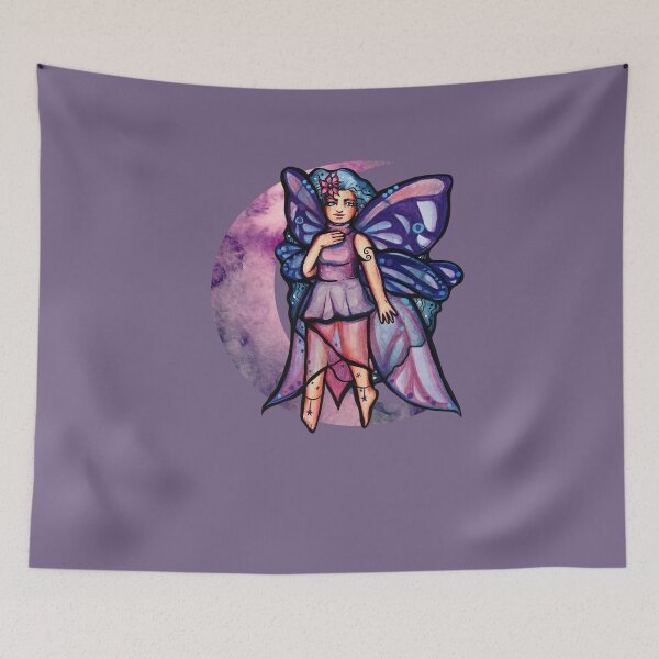 Item preview, Purple Moon Fairy designed and sold by FrictionMaxxing.