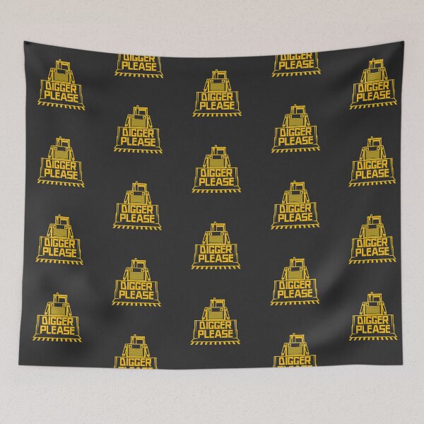 Item preview, Digger Please designed and sold by LKDesigns24.