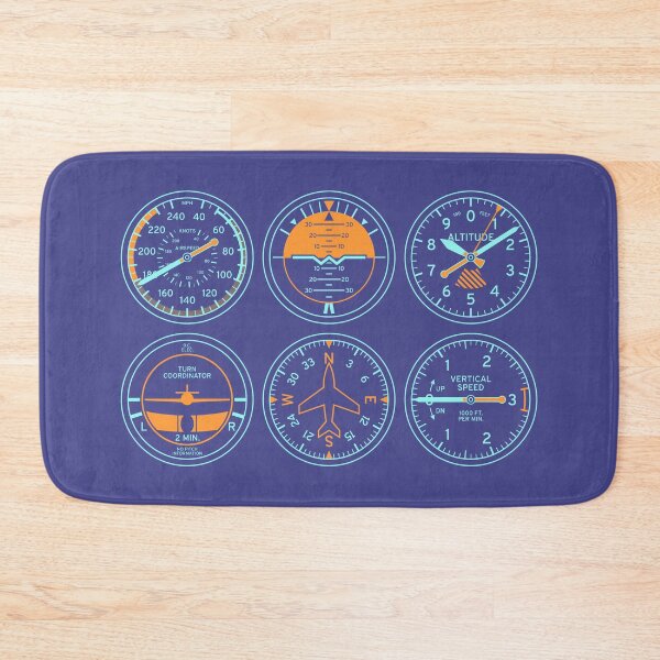 Item preview, Aircraft Flight Instruments - 6 Pack Purple designed and sold by VoodooCircus.