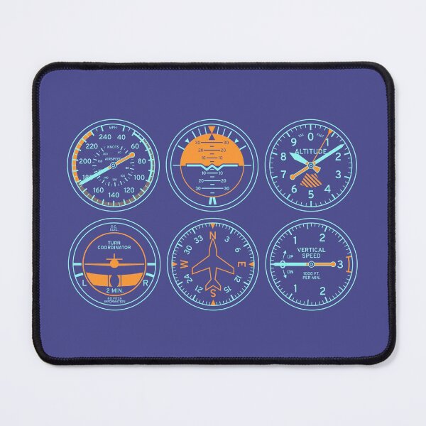 Item preview, Aircraft Flight Instruments - 6 Pack Purple designed and sold by VoodooCircus.