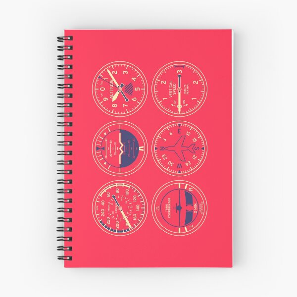 Item preview, Aircraft Flight Instruments - 6 Pack Red designed and sold by VoodooCircus.