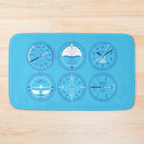Item preview, Aircraft Flight Instruments - 6 Pack Sky designed and sold by VoodooCircus.