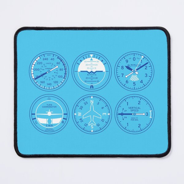 Item preview, Aircraft Flight Instruments - 6 Pack Sky designed and sold by VoodooCircus.
