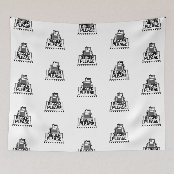 Item preview, Digger Please designed and sold by LKDesigns24.