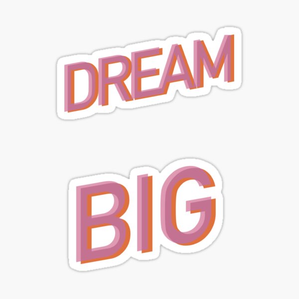 Item preview, Dream Big Wall Art Print designed and sold by Hola Ilustra.