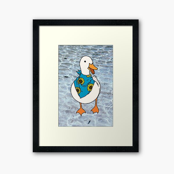 Item preview, canard heureux designed and sold by Snarky Studio.